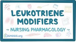 Leukotriene Modifiers: Nursing Pharmacology