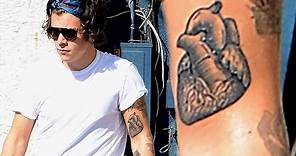 Harry Styles New Heart Tattoo! Who's the Lucky Gal?!