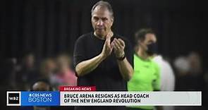 Bruce Arena resigns as Revolution's head coach