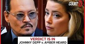 LIVE: Verdict Is In - Johnny Depp v. Amber Heard Defamation Trial