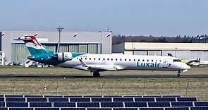 Luxair | Bombardier CRJ-700 [S5-AAZ] Landing at Saarbrücken Airport