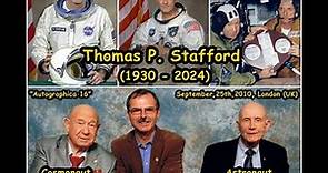 In memoriam to astronaut Thomas P. Stafford (September 17th, 1930–March 18th, 2024)