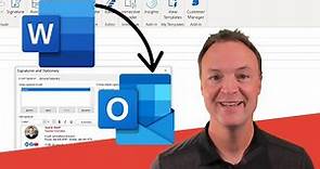 How to Create a Professional Email Signature in Word for Microsoft Outlook