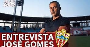 Entrevista a JOSÉ GOMES, entrenador del ALMERÍA: "Quiero un fútbol de calle" | Diario AS