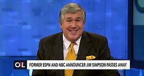 Former ESPN announcer Jim Simpson dies