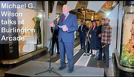 Michael G. Wilson Kicks off James Bond 60th Anniversary in Burlington arcade