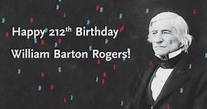 Happy Birthday William Barton Rogers!
