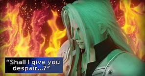 All Sephiroth Dialogue (ENG) - FINAL FANTASY VII Remake