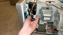 Faulty Microwave Interlock Switch Repair