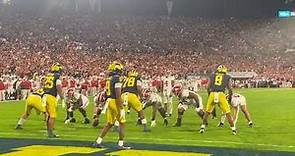 Rose Bowl 2024: Field-Level Michigan Football Victory Sequence