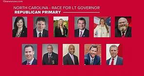 North Carolina Primary: NC's Lieutenant Governor race