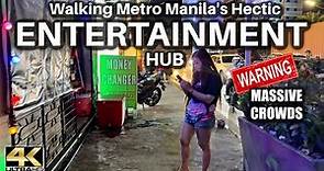 Walking Through Massive Crowds in a Metro Manila Entertainment City Hub [4K]