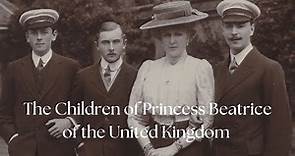 The Children of Princess Beatrice of the United Kingdom