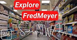 This Fred Meyer is Huge and Has Everything! A 4K Walk Through Tour of this Store in the Seattle Area