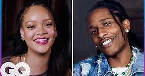 Rihanna Asks A$AP Rocky 18 Questions | GQ