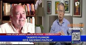 Alberto Fujimori tras estreno de canal en YouTube: “No soy asesino"