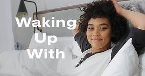 X-Men's Alexandra Shipp Plays Guitar and Meditates to Get Ready for Her Day | Waking Up With | ELLE