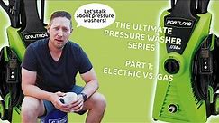 Why I Chose an Electric Pressure Washer - Electric vs. Gas