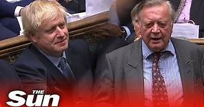 Ken Clarke gets his revenge on Boris Johnson as the MP labels him 'disingenuous'