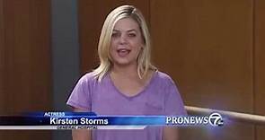 Kirsten Storms (General Hospital) - Special Message