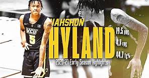Nah'Shon “Bones” Hyland VCU 2020-21 Season Highlights | 19.5 PPG 44.7 FG%. A-10 POY! #Nuggets