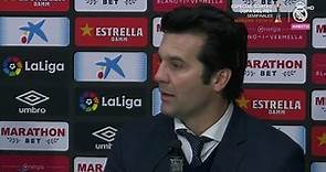 Solari: "Lo siento por los que descubrieron a Benzema la semana pasada"