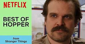 All of Hopper’s Best Moments in Stranger Things | Netflix