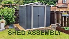 How to assemble garden shed. Tuindeco