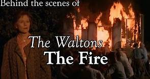 The Waltons - The Fire episode - Behind the Scenes with Judy Norton