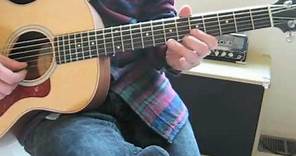 Eric Clapton Acoustic Blues Guitar Lesson