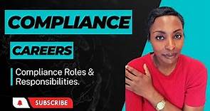 Compliance Roles & Responsibilities