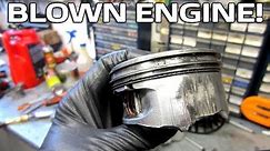 Why A Briggs & Stratton Snowblower Engine Blew Up & Teardown! - Video