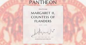 Margaret II, Countess of Flanders Biography - Countess of Flanders (1202–1280)