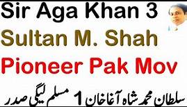 Sir Sultan Muhammad Shah Aga Khan III | Pioneer of Pakistan Movement | Prince Karim Agha Khan|