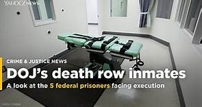 A look at the 5 federal death row inmates facing execution