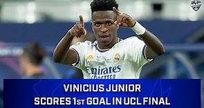 Vinicius Junior Scores the 1st goal in the Champions League Final | CBS Sports Golazo