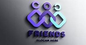Friends Logo Design Tutorial in Adobe Illustrator