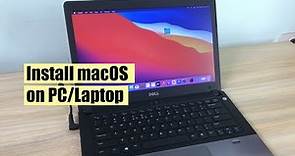 How to install macOS on Laptop/PC