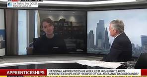 Multiverse Founder & CEO Euan Blair on Sky News | National #Apprenticeship Week 2021