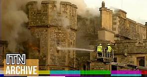 Raw Footage: Windsor Castle Fire (1992)