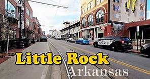 Little Rock Downtown Walking tour | Little Rock 4K | Capitol of Arkansas