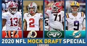 2020 NFL MOCK DRAFT Full First Round: Alabama Tua and LSU Burrow in Top 5 | CBS Sports HQ
