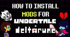 How to Install Any Undertale/Deltarune Mod in Minutes! [2023+]