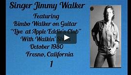 Singer Jimmy Walker of the Righteous Brothers "Live" Performance Fresno, Ca 1980. Bimbo Walker featured on guitar.