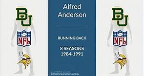 Alfred Anderson: Football Running Back