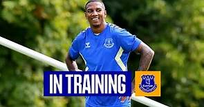 Ashley Young's first session + team tournament! | Everton In Training