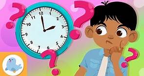 La hora ⌚ Aprende a decir la hora 👦 En punto, y cuarto, y media y menos cuarto ⏰ RECOPILACIÓN