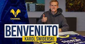 Karol Swiderski è la nuova punta gialloblù 🟡🔵