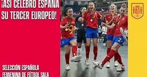 ¡Así celebró España su tercer Europeo! | 🔴 SEFUTBOL