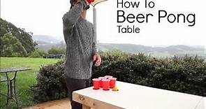 How To | Beer Pong Table | JarrodAndCo